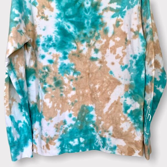 BSR By Samii Ryan Pure Angel Tie Dye Hoodie in Cloud Blue Size Medium - Picture 10 of 13